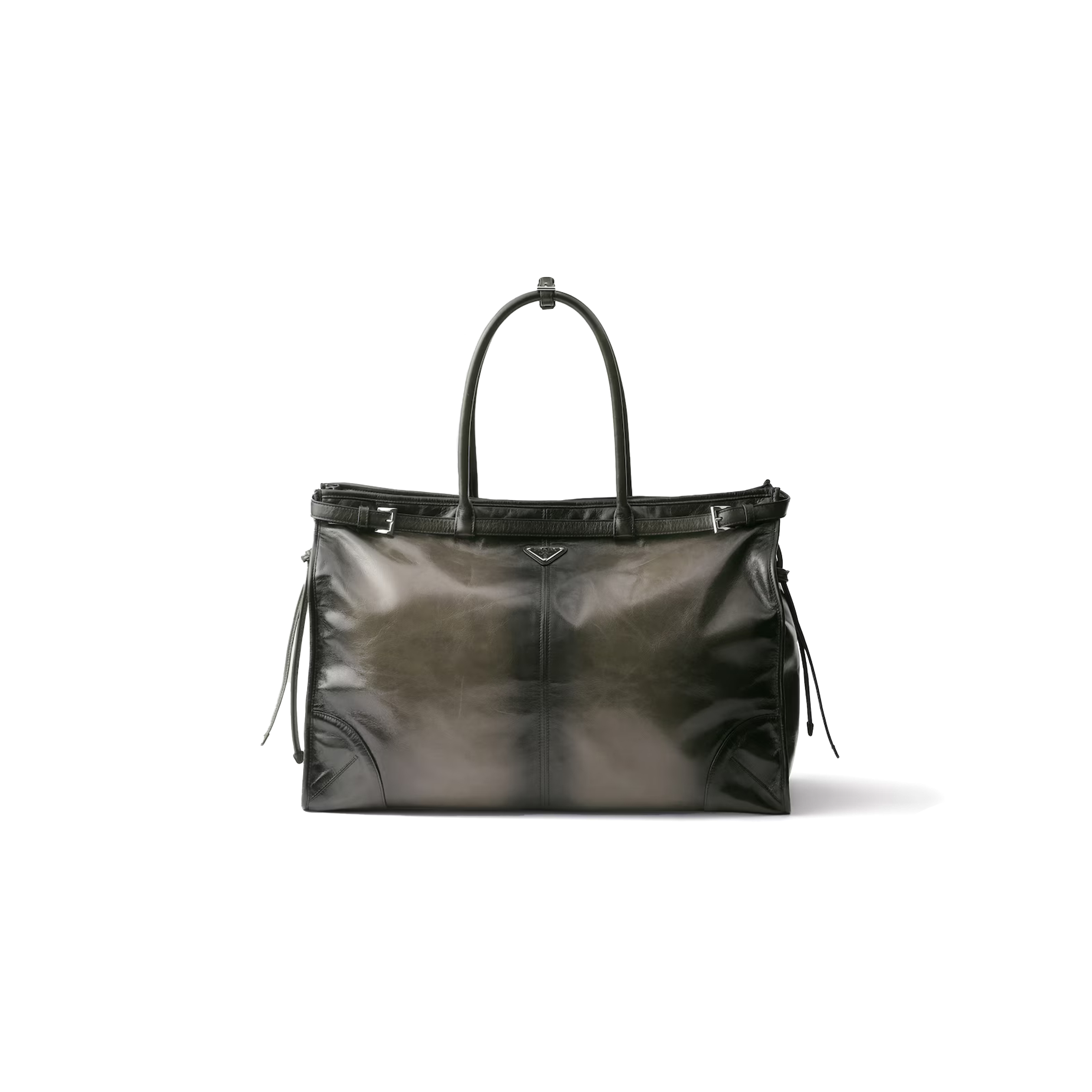 PRADA BONNIE LEATHER TOTE BAG 2VG128 (50*36*17cm)